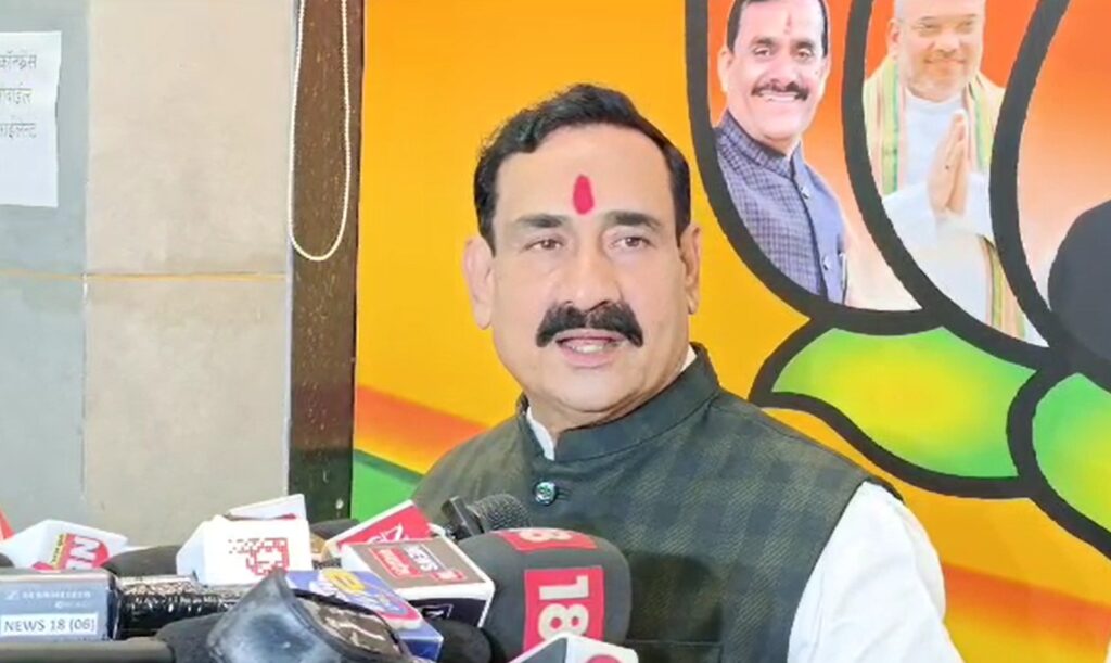 MP News | मध्य प्रदेश की पुलिस कर्नाटक भेज रहे हैं – नरोत्तम मिश्रा