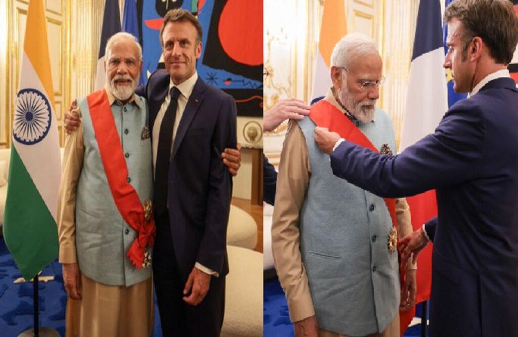 पीएम मोदी को मिला फ्रांस का सर्वोच्च सम्मान, पढ़िए भाषण की 10 बड़ी बातें