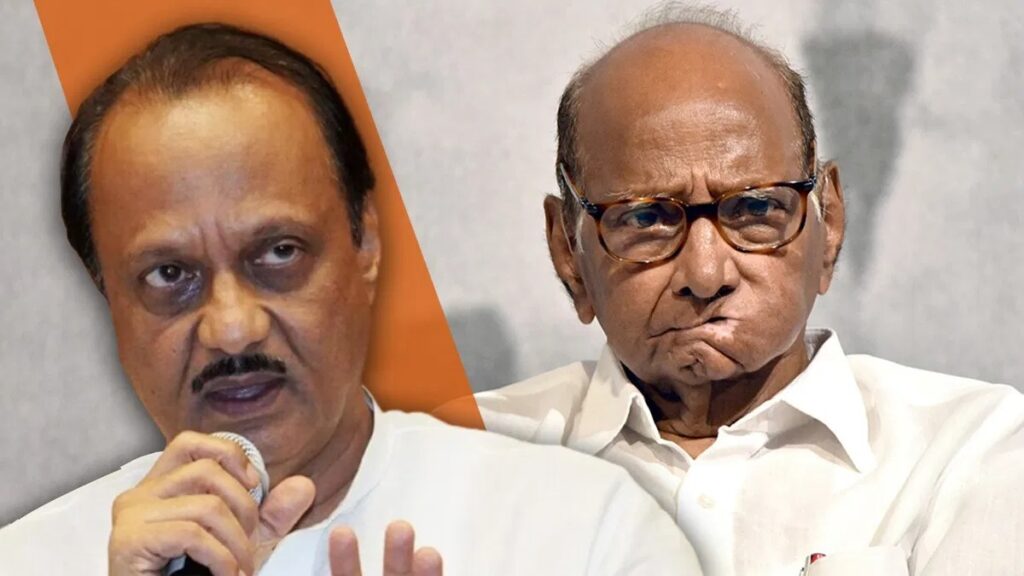 अजित ने EC से NCP का नाम-निशान मांगा:बोले- उम्र हो गई, अब आशीर्वाद दीजिए; शरद ने कहा- अजित खोटा सिक्का निकला