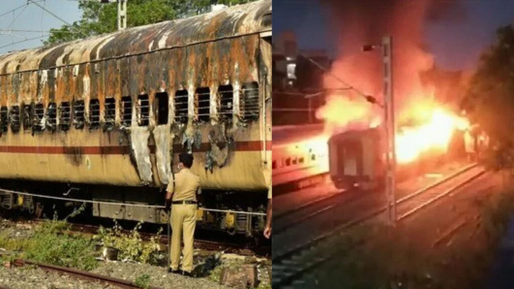 #BURNING TRAIN । तमिलनाडु के मदुरै में रेल कोच में लगी आग, 10 की मौत – कई घायल