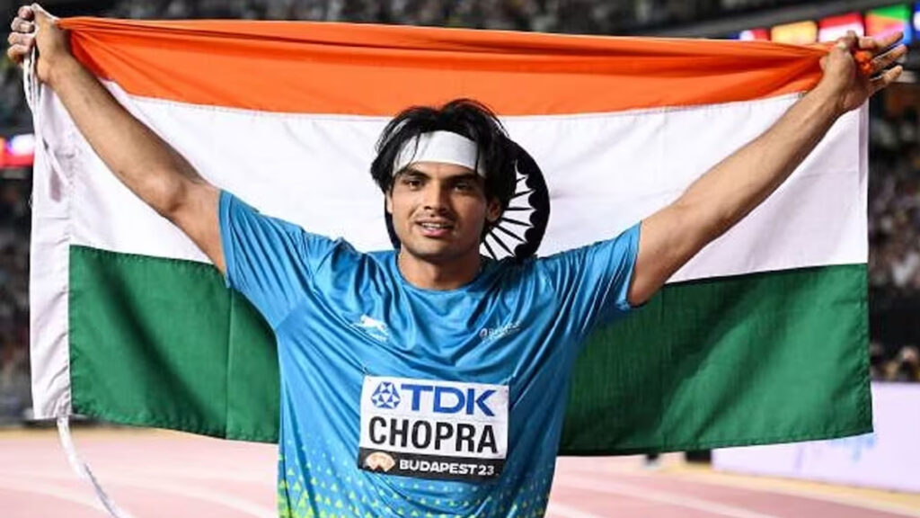 #SPORTS FIRST नीरज चोपड़ा ने वर्ल्ड चैंपियनशिप में जीता गोल्ड