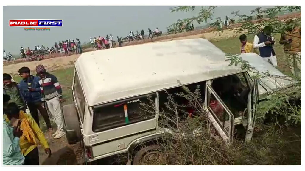 MORENA ACCIDENT | ई – रिक्शा को बोलेरो ने मारी टक्कर- दो की मौत ।