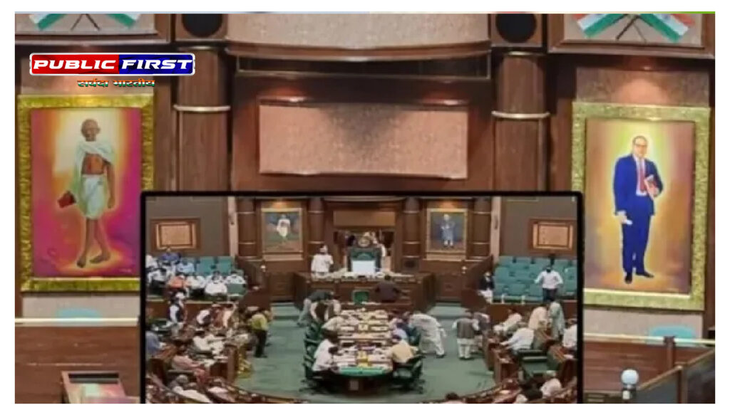 #MP FIRST नेहरू-अंबेडकर की फोटो पर एमपी में सियासत