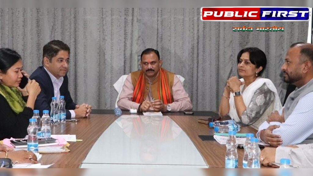 #CG |स्वास्थ्य मंत्री श्याम बिहारी जायसवाल ने की विभाग के योजनाओं की समीक्षा|