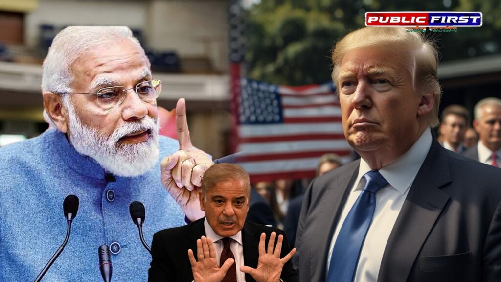 #TRUMP । भारत-पाक मसले पर ट्रंप ने ली यू-टर्न, बोले – नहीं कराई कोई मध्यस्थता