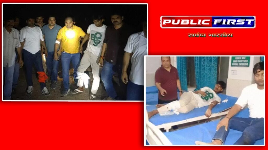#UP । अलीगढ़ में STF और पुलिस की बदमाशों से मुठभेड़, दो घायल, चार गिरफ्तार