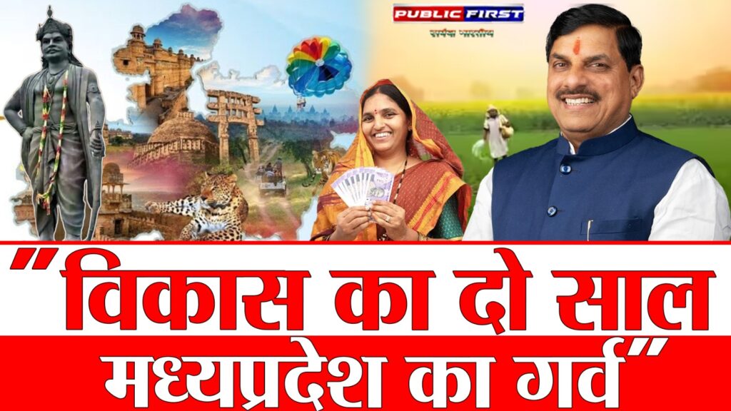 #POLITICS FIRST | जनसेवा और प्रगति का सफर: विकसित मध्यप्रदेश के दो साल |