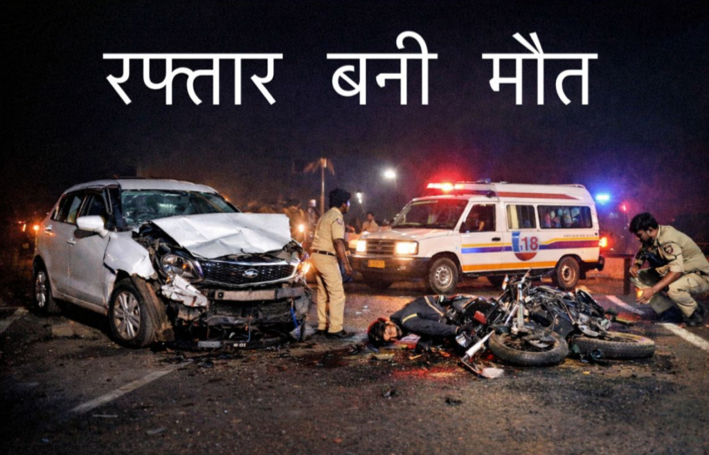 #MP FIRST | इंदौर–बैतूल हाईवे पर भीषण सड़क हादसा, कार की टक्कर से दो की मौत, एक महिला गंभीर |