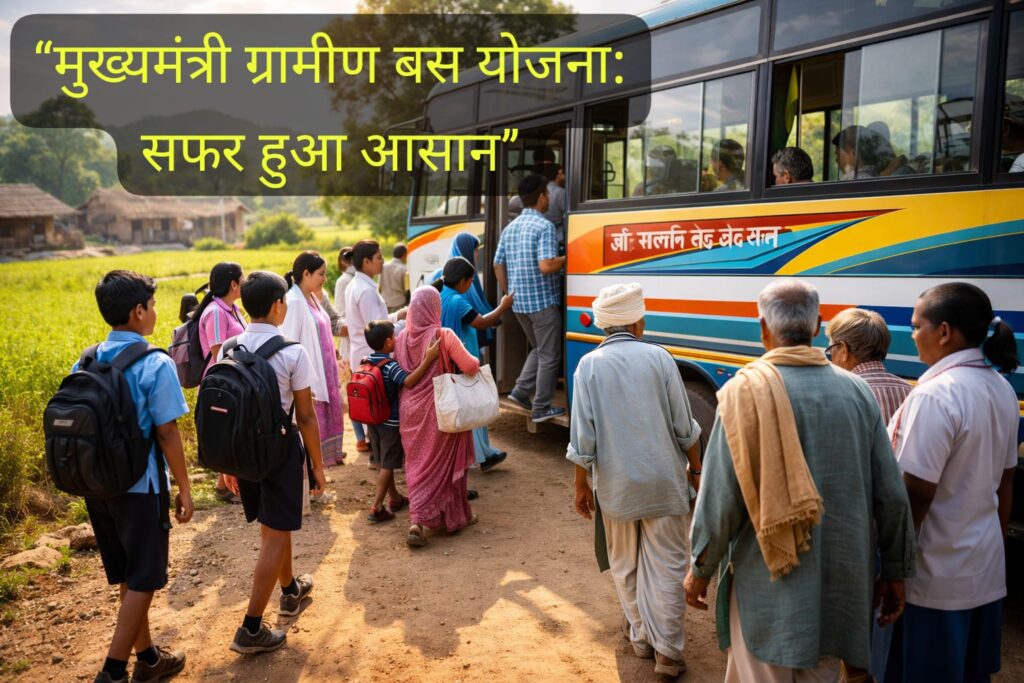 #CG FIRST | मुख्यमंत्री ग्रामीण बस योजना से सुदूर वनांचल के ग्रामीणों का सफर हुआ आसान |