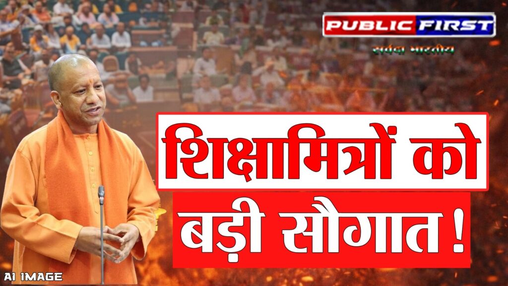 #UP FIRST | उत्तर प्रदेश में शिक्षा मित्रों और अनुदेशकों के लिए बड़ी खुशखबरी: CM योगी ने बढ़ाया वेतन |