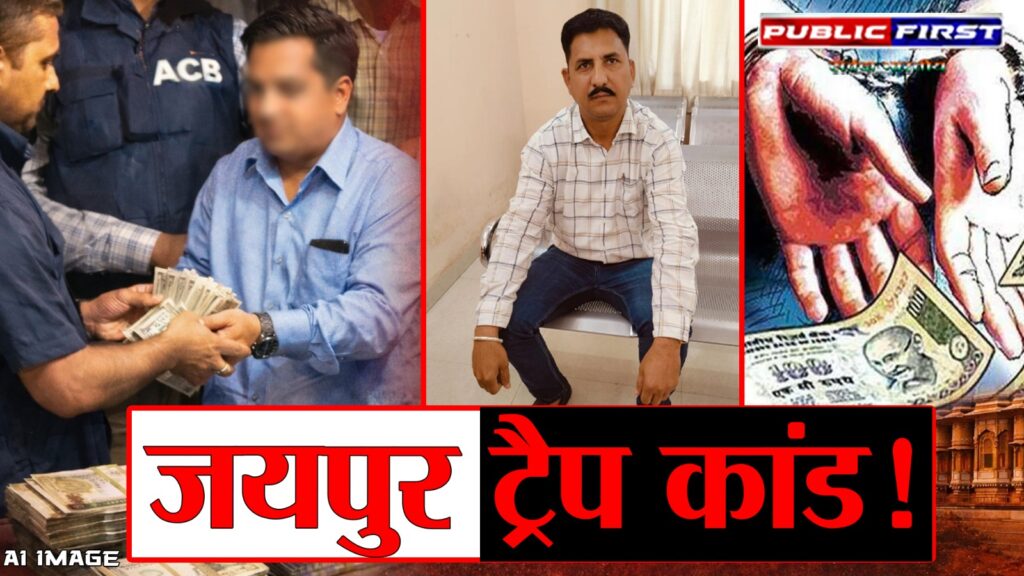 #RAJASTHAN FIRST | ACB की बड़ी कार्रवाई: 3.80 लाख रुपये रिश्वत लेते भू-अभिलेख निरीक्षक गिरफ्तार |
