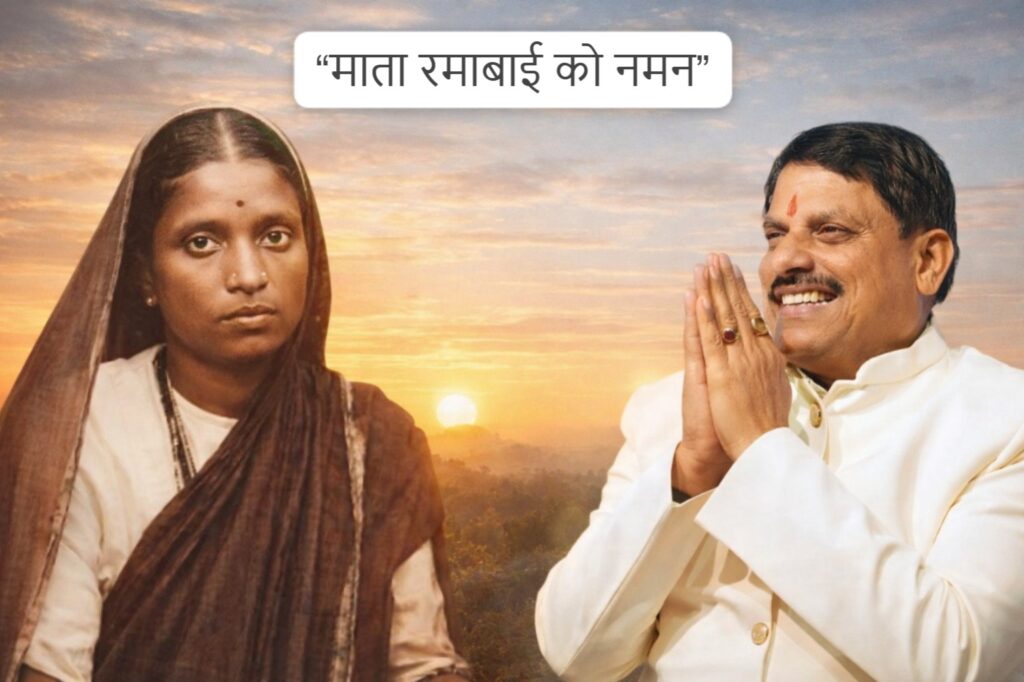 #MP FIRST | समानता और नारी सशक्तिकरण की प्रेरणा: माता रमाबाई आंबेडकर को मुख्यमंत्री का नमन |