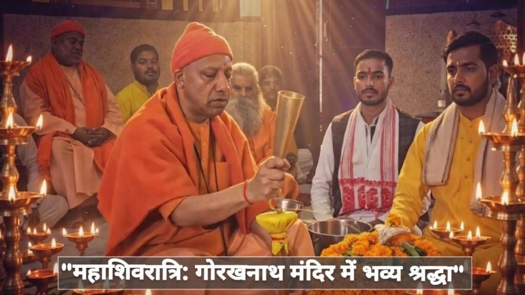 #UP FIRST | “महाशिवरात्रि 2026: गोरखनाथ मंदिर में मुख्यमंत्री योगी आदित्यनाथ ने की भव्य पूजा-अर्चना” |