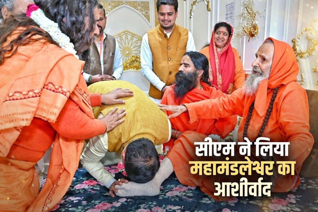 #SANATAN FIRST | हरिद्वार में सीएम डॉ. मोहन यादव ने महामंडलेश्वर स्वामी परमानंद गिरि जी से लिया आशीर्वाद |
