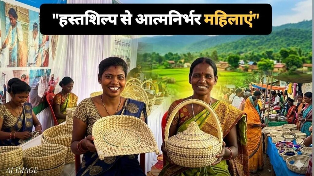 #CG FIRST | कांसाबेल की महिलाएं पारंपरिक हस्तशिल्प से बनीं आत्मनिर्भर |