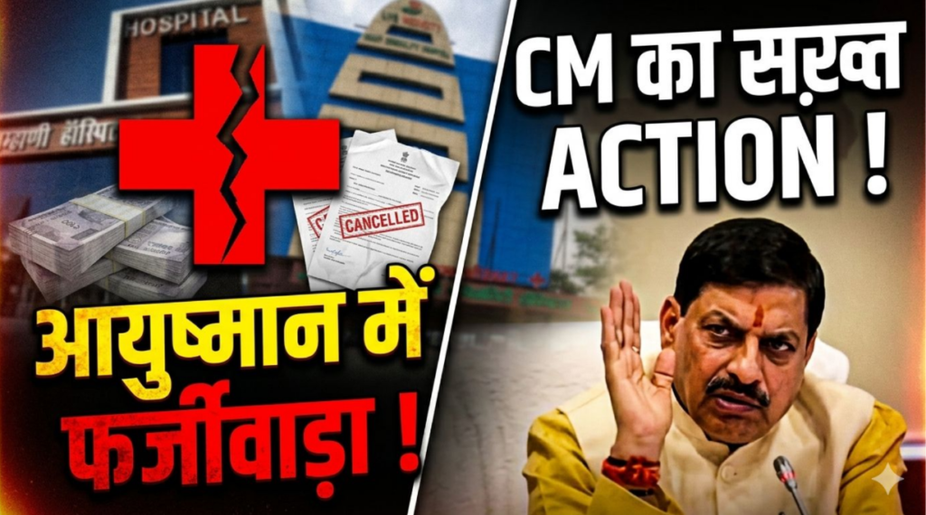 #MP FIRST | मध्यप्रदेश सरकार का आयुष्मान योजना में फर्जीवाड़े पर कड़ा एक्शन |