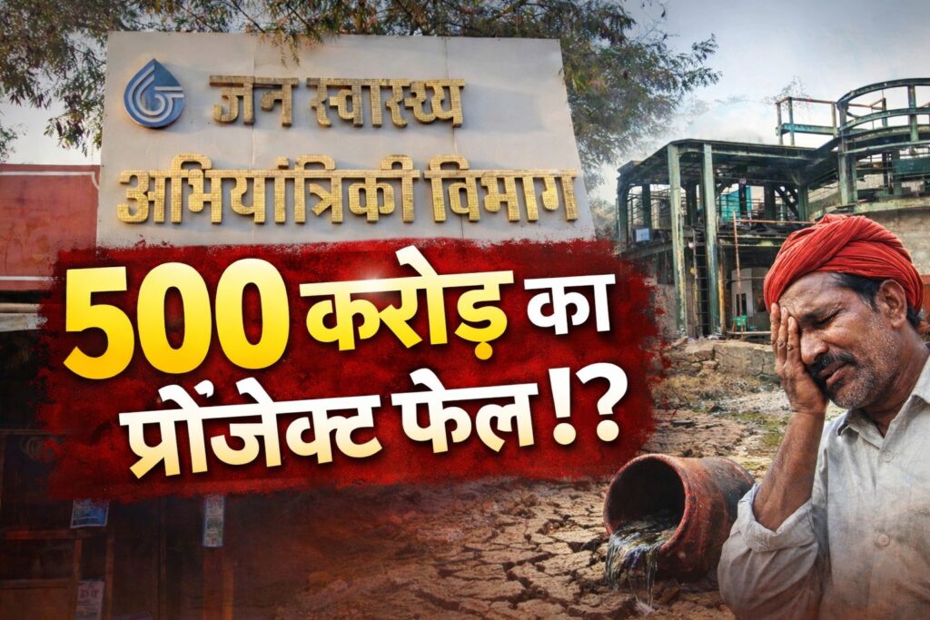 #RAJASTHAN FIRST | राजस्थान में पेयजल संकट का खतरा, 500 करोड़ का सूरजपुरा फिल्टर प्लांट प्रोजेक्ट फेल; भुगतान पर उठे सवाल |