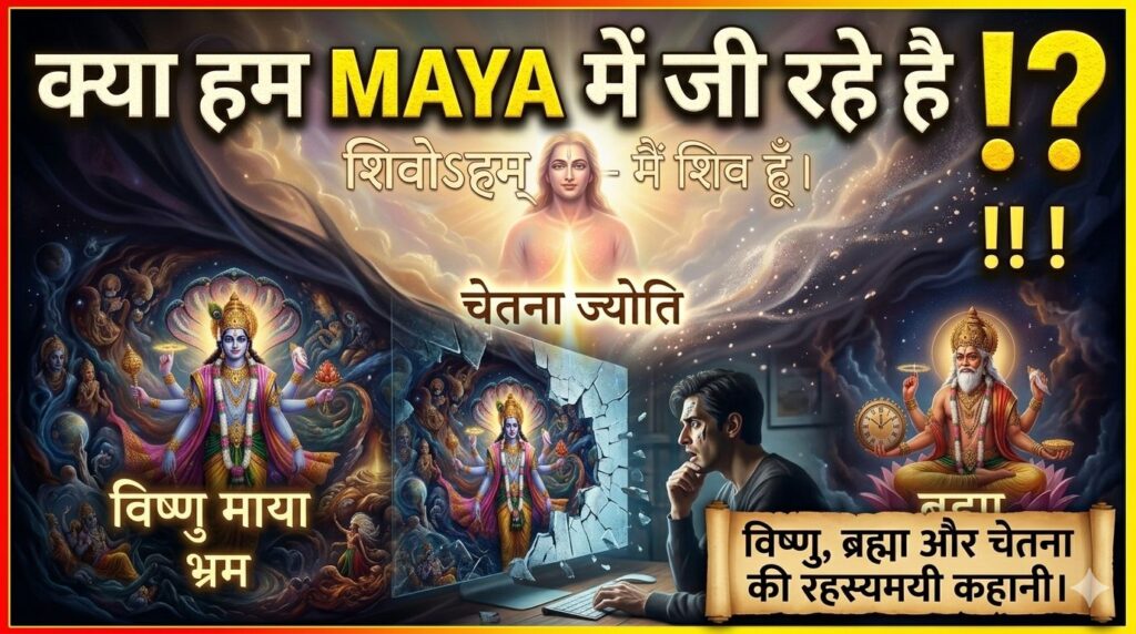 #सत्य दर्शन – अध्याय 1: माया और आत्मबोध | क्या मनुष्य अपने वास्तविक स्वरूप को भूल चुका है?