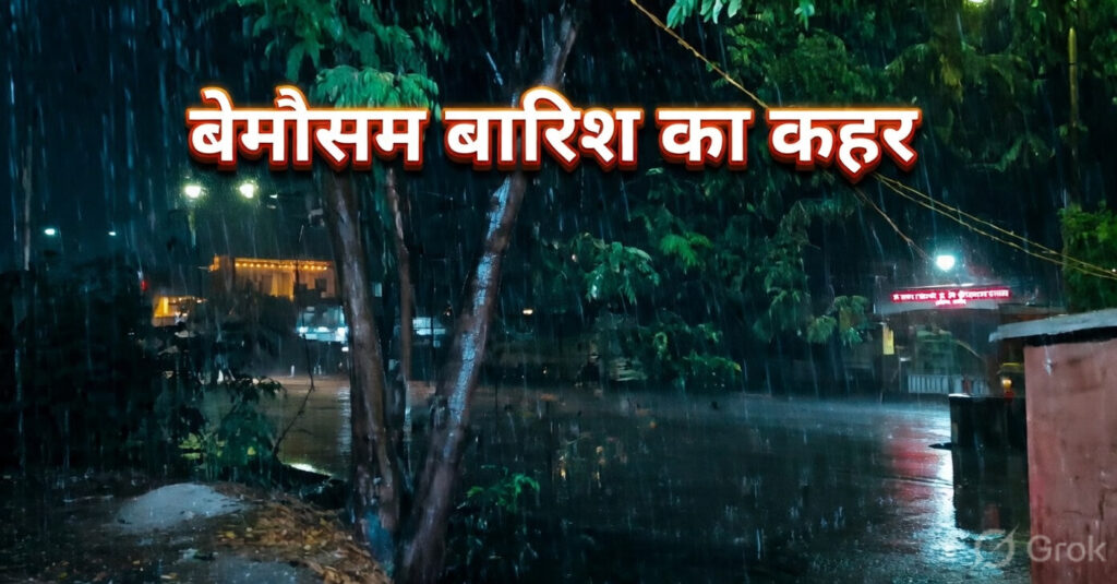 #MP FIRST | उज्जैन में बदला मौसम का मिजाज: बेमौसम बारिश और ओलावृष्टि से फसलों को नुकसान |