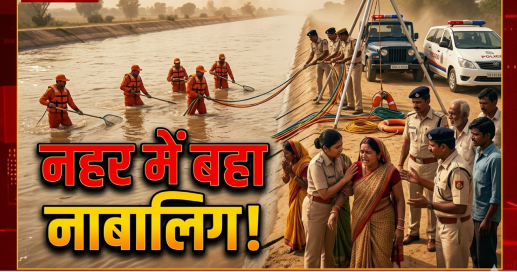 #CG FIRST | धमतरी के रुद्री नहर में नहाने गया नाबालिग बहा, सर्च ऑपरेशन जारी |