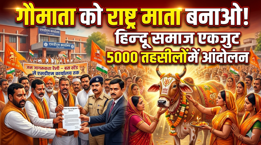 #MP FIRST | गौमाता के सम्मान में आगे आया सकल हिन्दू समाज, एसडीएम कार्यालय में सौंपा ज्ञापन |