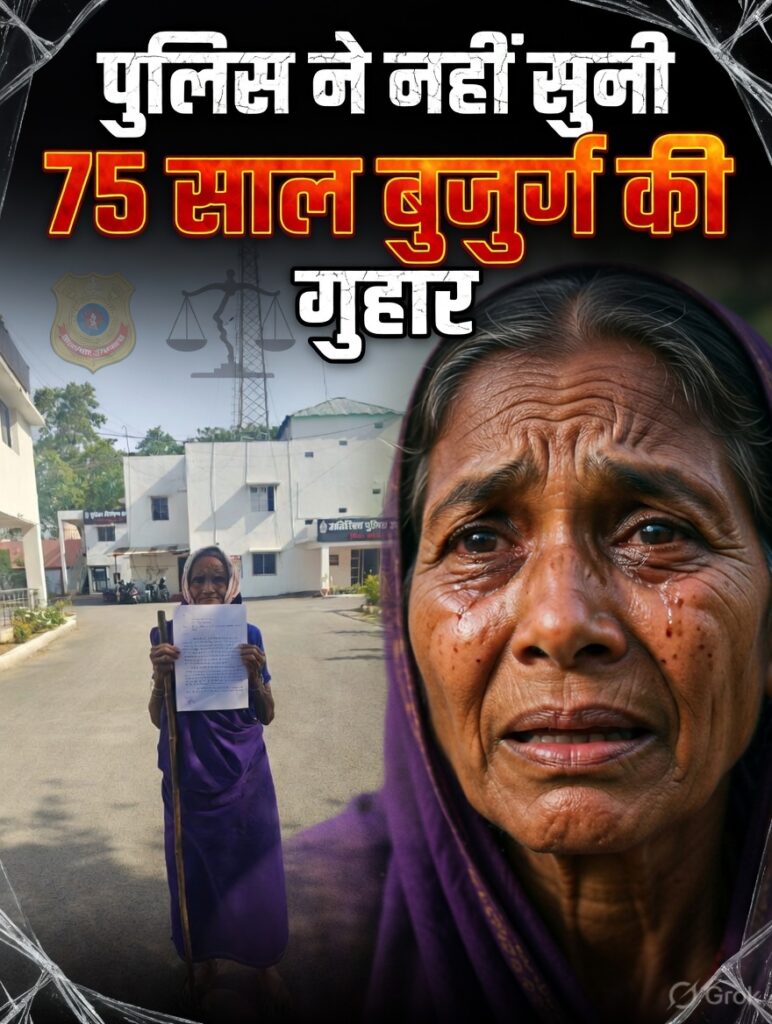 #CG FIRST | कोरबा में 75 साल की बुजुर्ग महिला न्याय के लिए भटकती रही, 20 दिन बाद भी FIR नहीं |