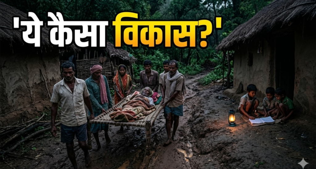 #CG FIRST | कोरबा का छिंदपहरी गांव आज भी बुनियादी सुविधाओं से वंचित, ग्रामीण परेशान |