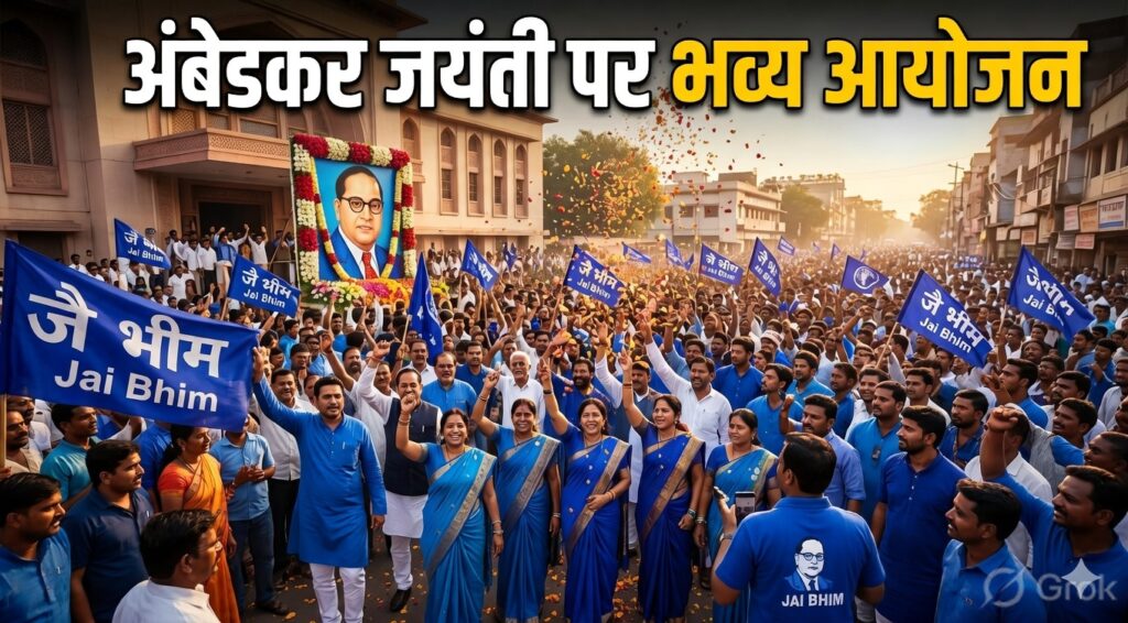 #CG FIRST | एमसीबी मनेंद्रगढ़ में अंबेडकर जयंती पर भव्य कार्यक्रम, हजारों की भीड़ ने लिया भाग |