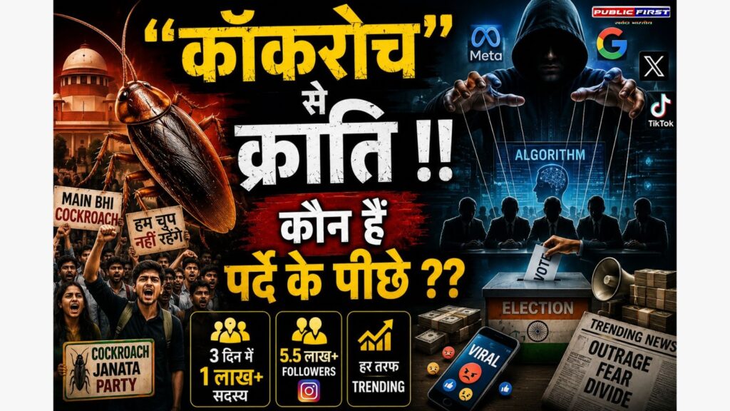 #SATYA DARSHAN | कॉकरोच से क्रांति या Silicon Valley का नया चुनावी प्रयोग?